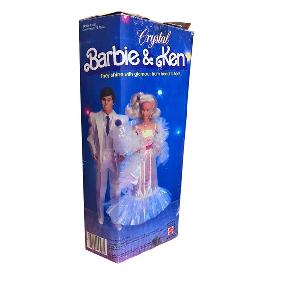 NIB Crystal Barbie Doll No. 4598 Mattel 1983 Original Packaging Vintage - Picture 2 of 5